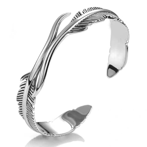 Bracelet homme plume ajustable pour en finir avec les fermoirs rigides