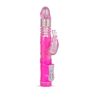 EasyToys Sex Toys4 Women Magic Wand Pink Thrusting Rabbit Vibrator, Therapeutic Massager, Personal Wand Massager
