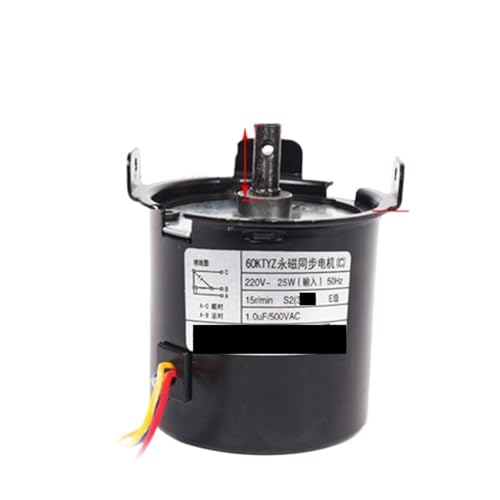 Moteur synchrone 220V 60KTYZ pour rôtissoire et vitrine rotative dynamique - 4