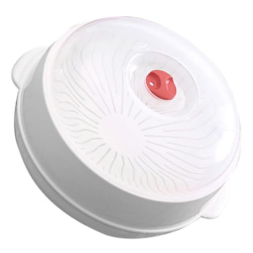 ibasenice Vaporera para Cocinar y Olla Microondas de Plástico Mango, Aislamiento Térmico para Arroz y Pescado en Microondas, Adecuado como Obsequio para Estrenar Casa