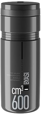 Elite BYASI Storage Bottle – Dark Grey 600 ml Bike Tool Holder Case image 4