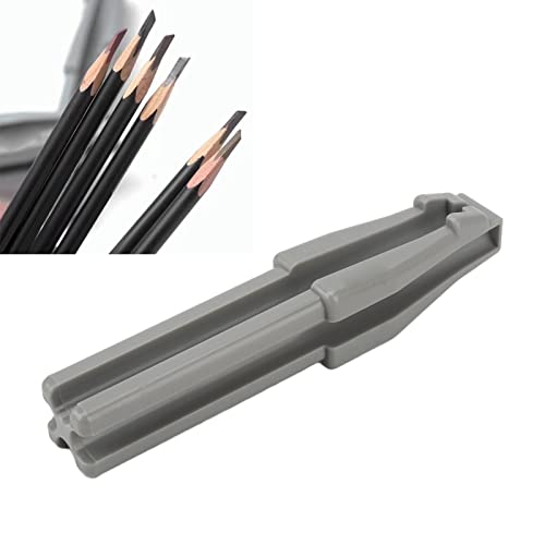 Penna per Sopracciglia 4 in 1 Temperamatite a Becco D'anatra per Matita per Sopracciglia Eyeliner Matita per Labbra Matite Prevenire Sopracciglia Rotte Trucco Strumento per