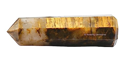 Image of Amazing Gemstone Nellite Crystal Towers ~ Natural Healing Crystal Point Obelisk for Reiki Healing and Crystal Grid (2 inch to 3 inch INCH)