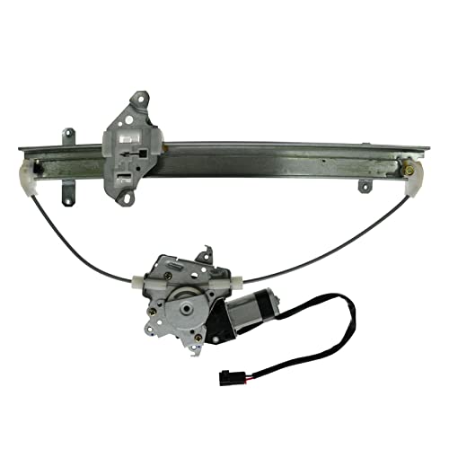 Image of TRQ Front Passenger Side Power Window Motor and Regulator Assembly Power Compatible with 1995-1999 Nissan Maxima 1996-1999 Infiniti I30