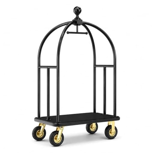Heavy Duty Hotel Luggage Cart for Efficient Transport