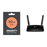 NETGEAR Nighthawk M2 Mobile Hotspot 4G LTE Router MR2100 - Download Speeds of up 2 Gbps, Wi-Fi Connect Up to 20 Devices, Create a WLAN Anywhere and SMARTY Sim