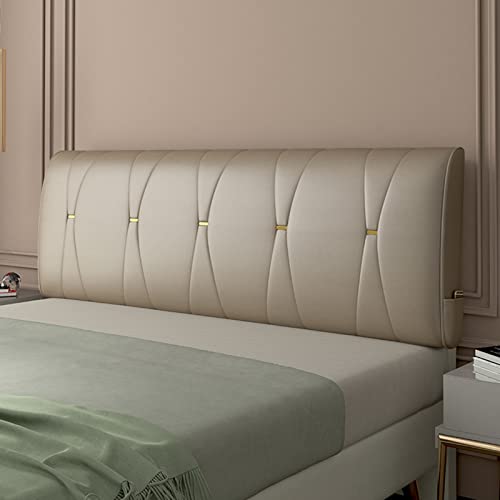 Haipeng Bedside Bed Backrest Cushion, 6Cm Thick Sponge Filled Soft Case Headrest, Wedge Reading Pillow For Individual Double Bed, Custom Size (Color : Twilight Gray, Size : 120X6X60Cm) #TOP1