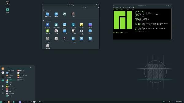 Image of Manjaro Linux 26 inchCinnamon inch Operating System for PC on DVD