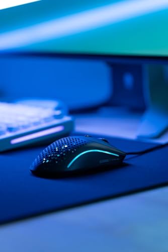 Glorious Gaming Model O 2 Wireless Gaming Mouse - Hybrid 2.4GHz & Bluetooth Wireless, 68g Superlight, Long Battery Life, 26k BAMF 2.0 Sensor, RGB, Ambidextrous, 6 Buttons, PTFE Feet - Black