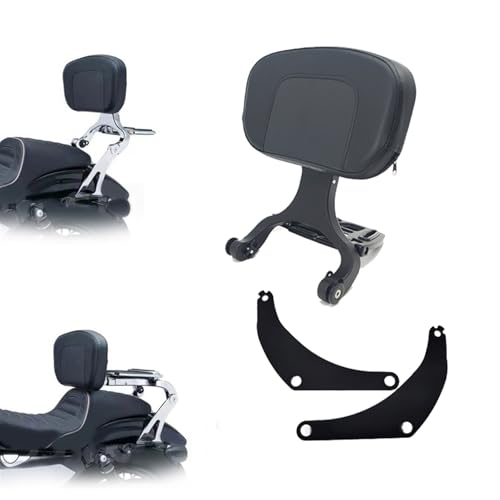 Appui-dos passager moto pour Harley Softail Low Rider 2018-2021 sissy bar noir