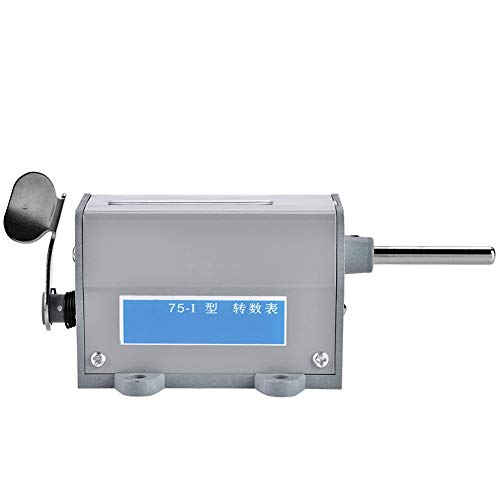 Image of Oumefar Resettable Rotary Counter 75-I 5 Digits Display Mechanical Resettable Rotary Revolution Counter