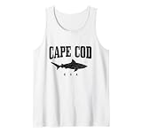 Cape Cod USA Great White Shark Cage Diving Vintage Tank Top