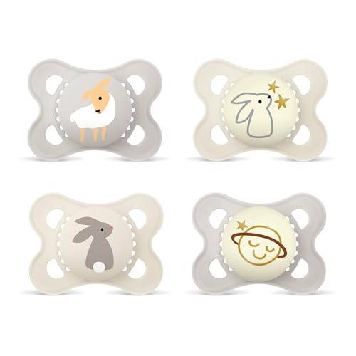 MAM Original Day & Night Matt Schnuller | 0-6 Monate | Schnuller...