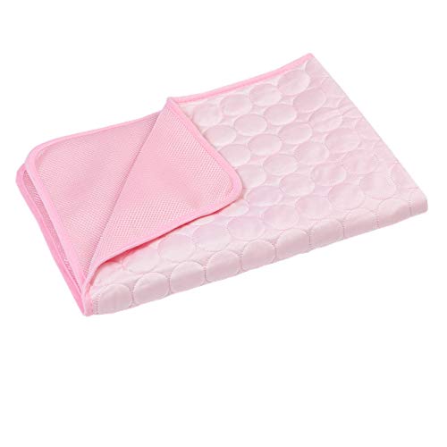 Pet Cooling Mat For Dog Cat Mat Bed Self Cooling Mat Pad Ice Silk Cooling Mat Cool Fabric Soft Pets Summer Sleeping Mattress For Small Medium And Large Dogs — image 1