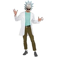 Rubies 703124L Disfraz de Rick para adultos, disfraz de Morty,