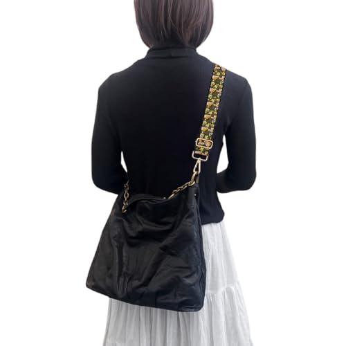 Image of Purse Strap Replacement Wide Adjustable Crossbody Shoulder Strap Guitar Straps for Handbags