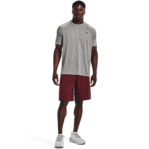 Image of Under Armour Men's Tech Graphic 10 inch Shorts, (690) Chestnut Red / / Radio Red, Large