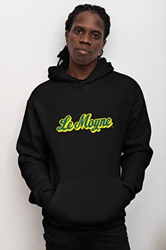 CreateMyTee | Le Moyne College Wordmark Hooded Sweatshirt3