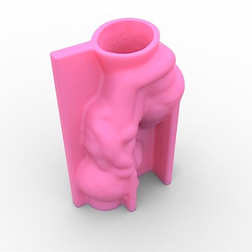 Moule en silicone conque pour pot de fleurs et vase en ciment - 4