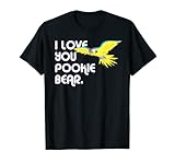Photo Gallery funny talking parrot i love you pookie - camicia a forma di orso maglietta Photo Gallery funny talking parrot i love you pookie - camicia a forma di orso maglietta