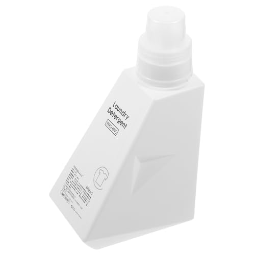 SHINEOFI Botella Dispensadora de Detergente para Lavandería con Medidor Recargable y Segura Contenedor Práctico para Gel de Ducha y Jabón Líquido Casa y Hotel