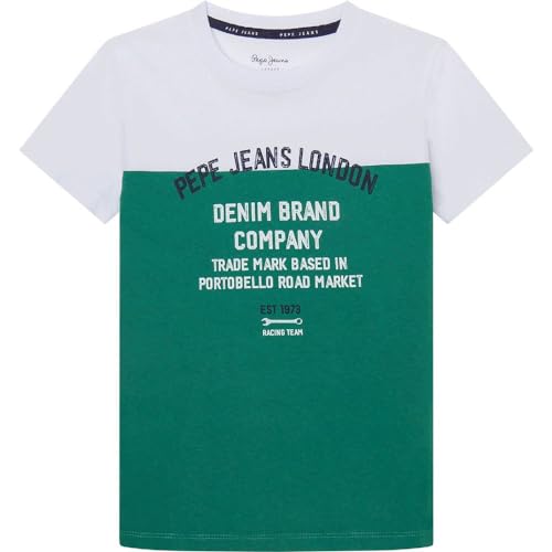 T-shirt Pepe Jeans Raizo garçon idéal pour l'école et le sport
