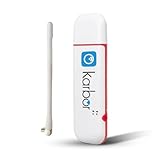 Karbor 4G LTE Mobile USB Dongle, 300Mbps Low Cost USB Mobile Broadband Dongle Wifi, Connect Up to 10 Devices, Ideal for Business and Travel(1pcs External Antenna Included)