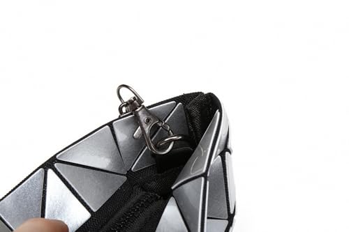 Bolso Ulalaza Geometric Lattice Luminoso para Mujer miniatura 5