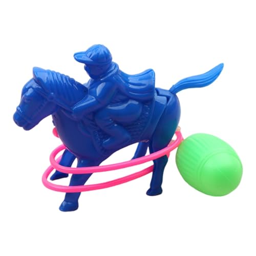 Garende Pressure Jumping Toy Cartoon Realistic for Kids Children, Cute Bouncing, Small for Holiday, Easter Children's Day, Horse