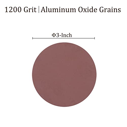 Kozelo 50 Pcs Sanding Discs Hook and Loop Backing - Image 3