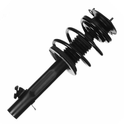 Image of Detroit Axle - 6pc Struts Sway Bars for 2008-2011 Subaru Impreza, 4 Front Rear Struts with Coil Spring 2 Front Sway Bar End Links 2009 2010 Replacement Suspension Kit