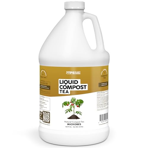 Compost Tea, Boosts Microbial Activity in Gardens for All Plants, 1 Gallon (128 oz)