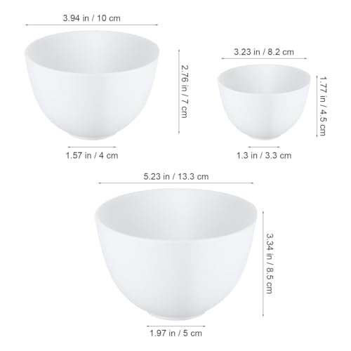 Set de 3 Tazones de Silicona para Mezclas Facial miniatura 3