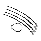 Sangles de pédale de vélo : fabriquées en nylon de et en alliage d'aluminium, faciles à porter, très résistantes et solides, elles durent longtemps, sangle de pédale élastique réglable