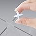 UtySty 2000 Pack Tile Spacers 1/12'' 2mm Gaps Ceramic Wall Floor Tile Spacer Cross Spacing Installation Laying Joint Retaining Separators Tool for Tiling Positioning Clip Leveling System Construction