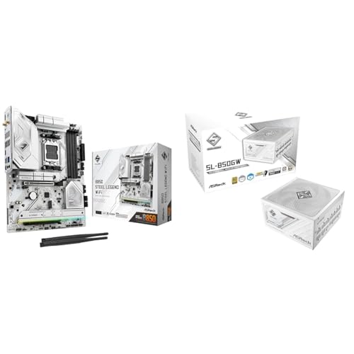 �y�Z�b�g�����zASRock �}�U�[�{�[�h B850 Steel Legend WiFi AMD Ryzen 9000 / 8000 / 7000 �V���[�Y CPU (Soket AM5) �Ή� DDR5 ATX + Steel Legend ������GPU��