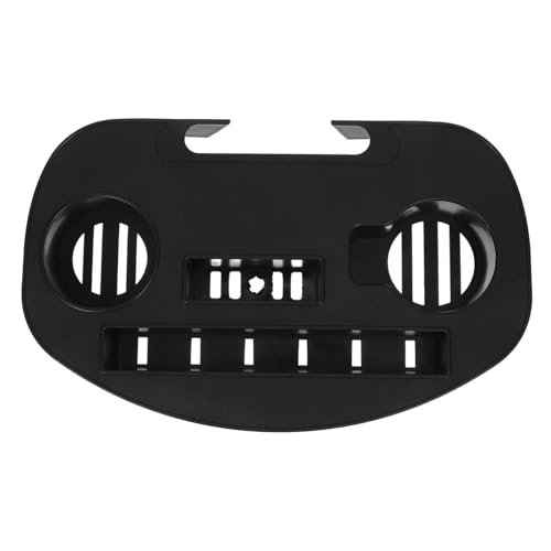 ifundom Bandeja para Reposapiés con Portavasos de Plástico para Silla Reclinable Organizador de Bebidas y Plataforma Multifuncional para Actividades al Aire Resistente y para