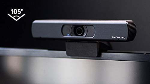 Konftel Cam20 camera showing 105-degree field of view.