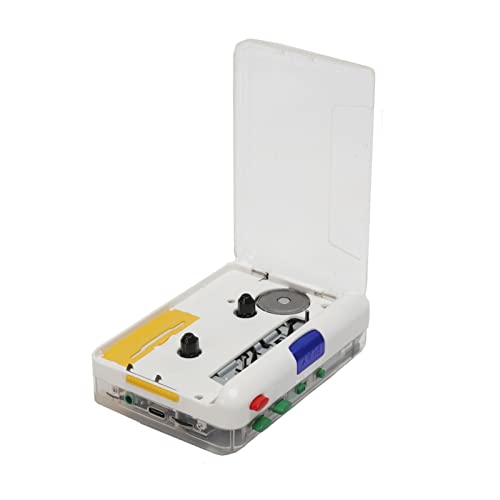 Convertidor de casete a MP3 POENVFPO con puerto USB y salida de audio de 3,5 mm 4