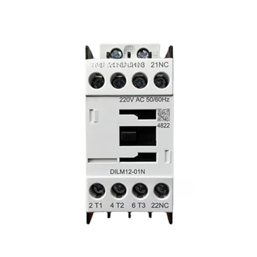 Contacteur CA DILM12-01N triphasé 12A relais inverseur bobine 220V 50Hz