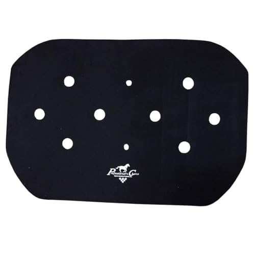 Professional's Choice Equine Non-Slip Pad | Secure, Breathable, and Contoured Fit | Universal Size | Black