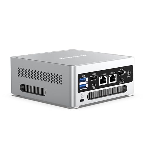 MINISFORUM Mini PC NAB6 Lite, Intel Core i5-12600H, 16GB DDR4, 1TB PCIe 4.0 SSD, 12C/16T, hasta...