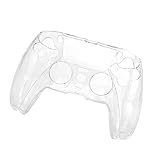 Sxhlseller Étui de Protection pour Manette de Jeu PS5, Coque de Poignée de Jeu Portable, PC en Plastique Dur Transparent, Housse de Manette de Jeu, Conception Monobloc Tout Compris