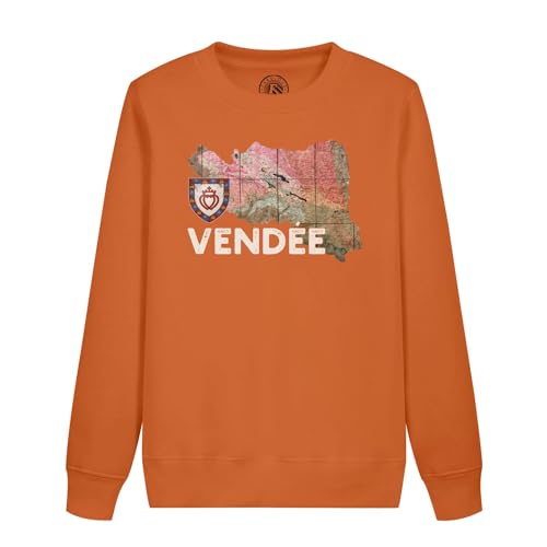 Sweatshirt enfant Vendée anti-froid style vintage La Roche sur Yon