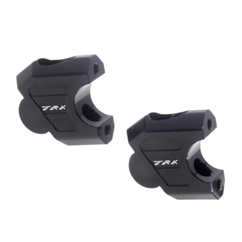 Rehausseur guidon moto TRK502 augmentant la hauteur de barre 28mm pour un confort en voyage