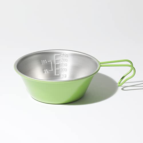 キャプテンスタッグ ステンレス カラーシェラカップ320ml(1)