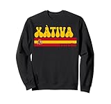 Retro XÀTIVA Ciudad España Vintage Estética Verano Vacaciones Sudadera