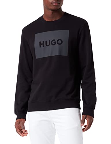 HUGO Herren Duragol222 Sweatshirt, Black2, L EU