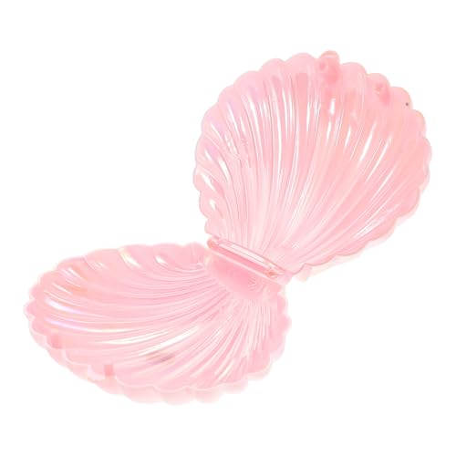 BESPORTBLE caja de llaves bandeja de joyería concha caso caparazón plato de joyería Baratijas jabones decorativos para baño cuenco de joyería plato de baratija mal de ojo el plastico rosa