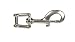 KAMERO Edelstahl V4A, Wirbelkarabiner, 120mm mit Innensechskant zu öffnen, rostfrei